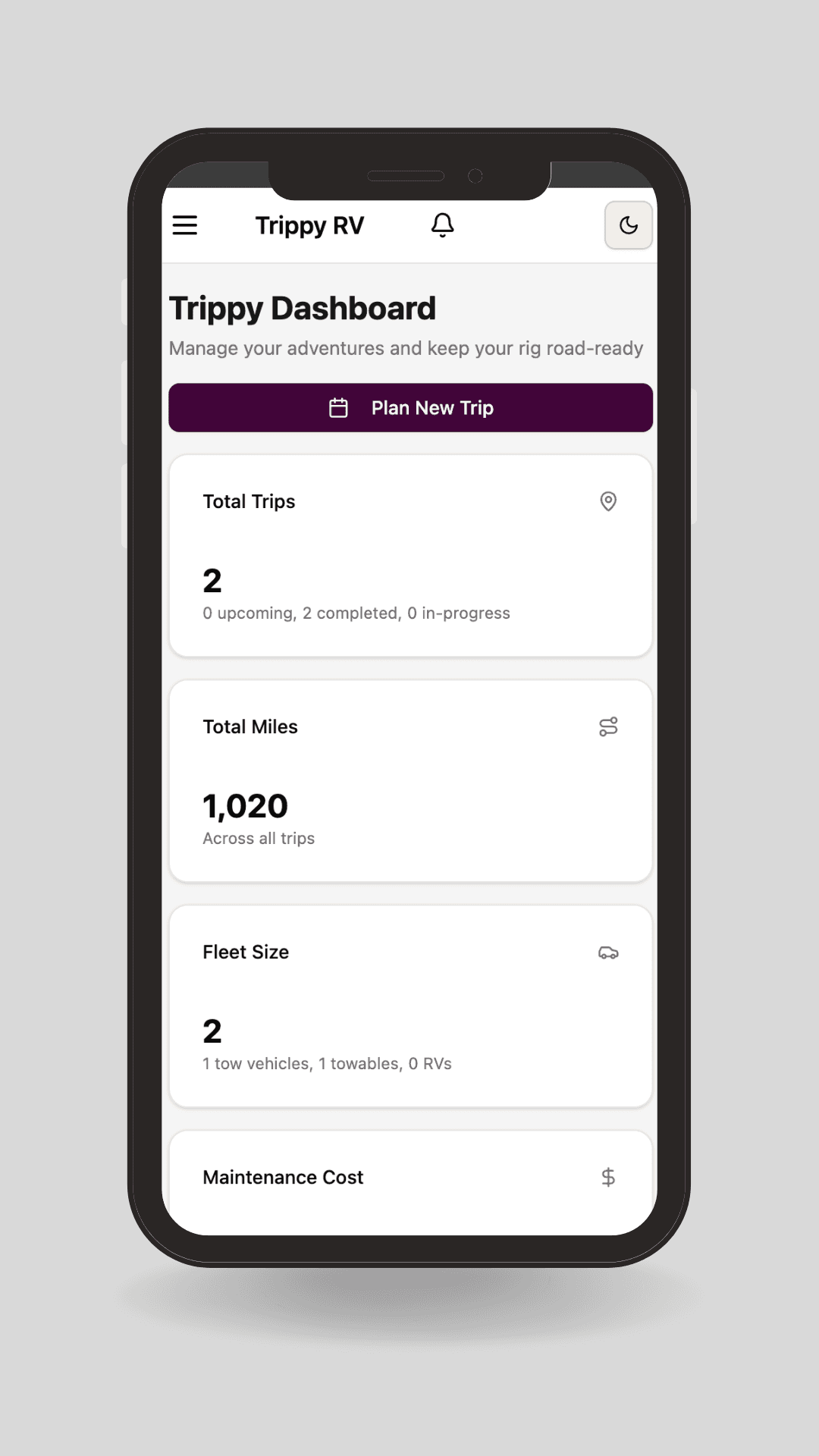 Mobile App Interface Screenshot